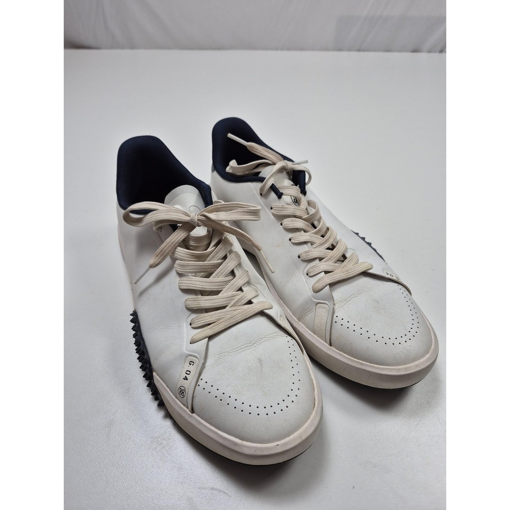 G/Fore Golf OPS Shoes Mens Size 11 White Spikeless Microfiber Sneakers GMF000027
